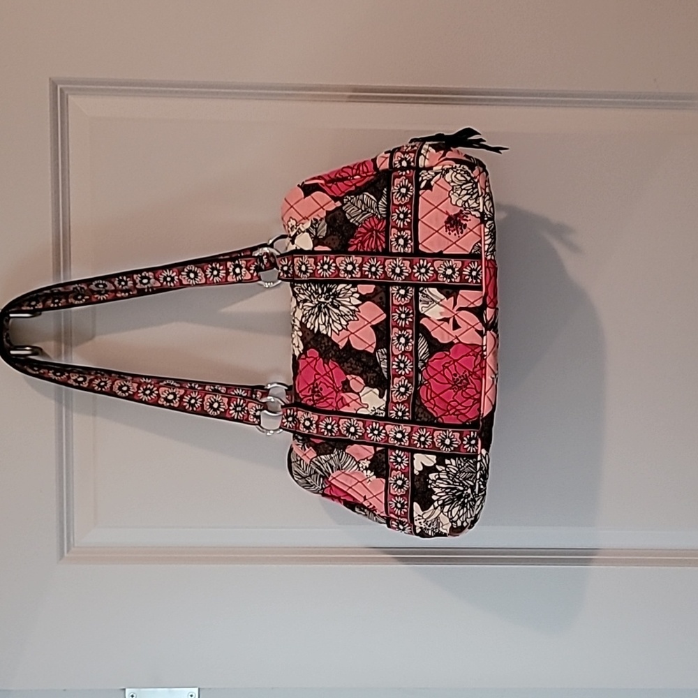 Vera Bradley Mocha Rouge Bag